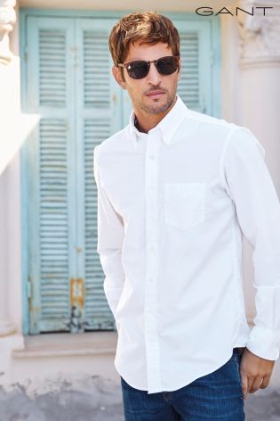 White Gant Oxford Shirt